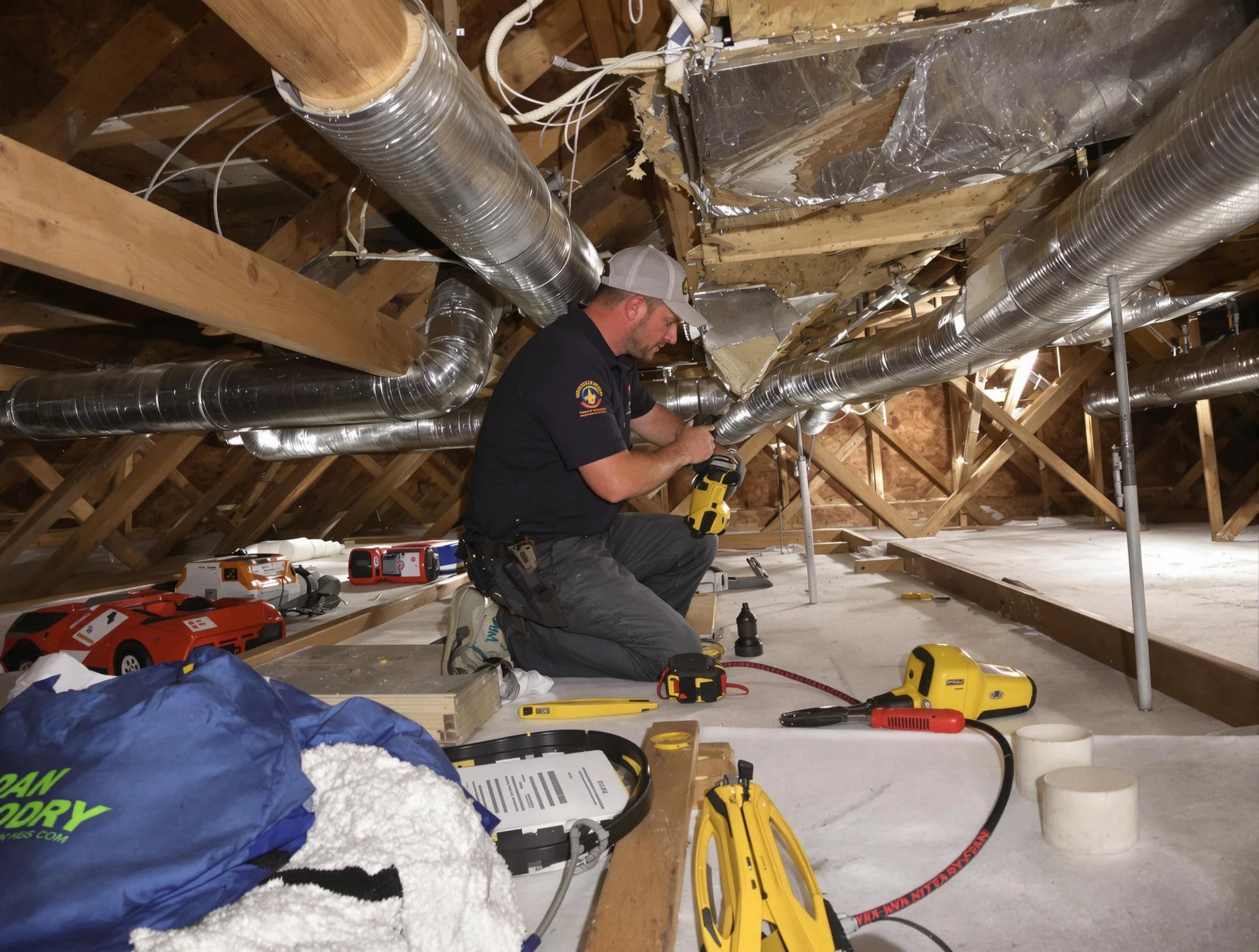 Professional air duct repair by Lower Burrell Air Duct Cleaning in Lower Burrell