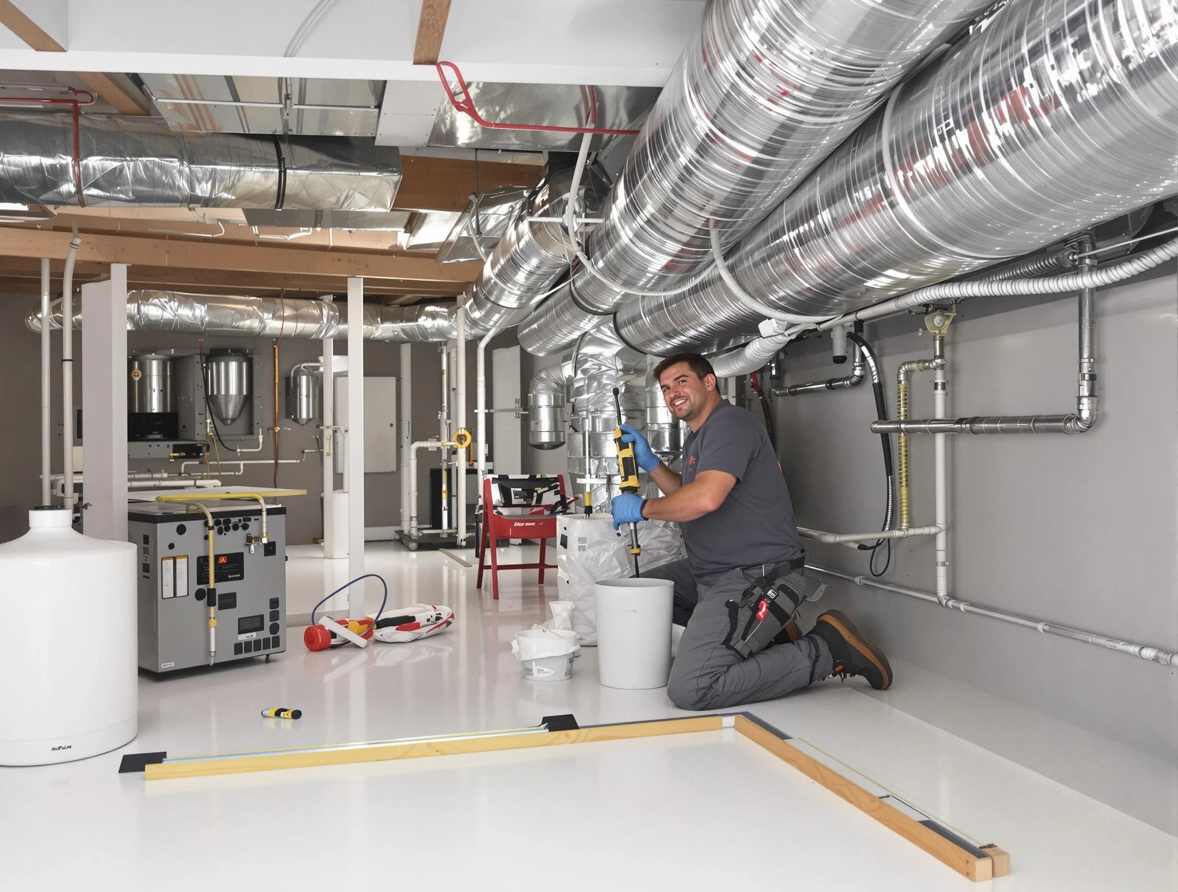 Professional duct sealing service by Lower Burrell Air Duct Cleaning in Lower Burrell