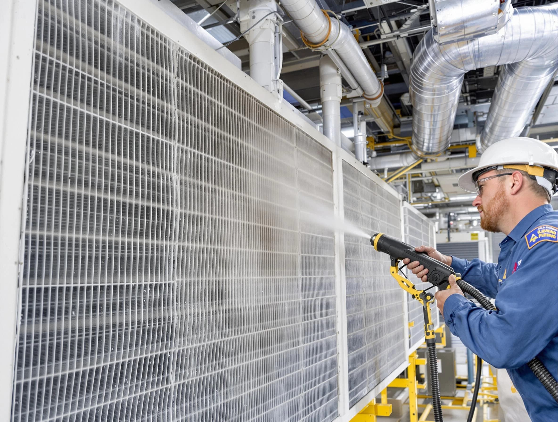 Professional commercial coil cleaning by Lower Burrell Air Duct Cleaning in Lower Burrell