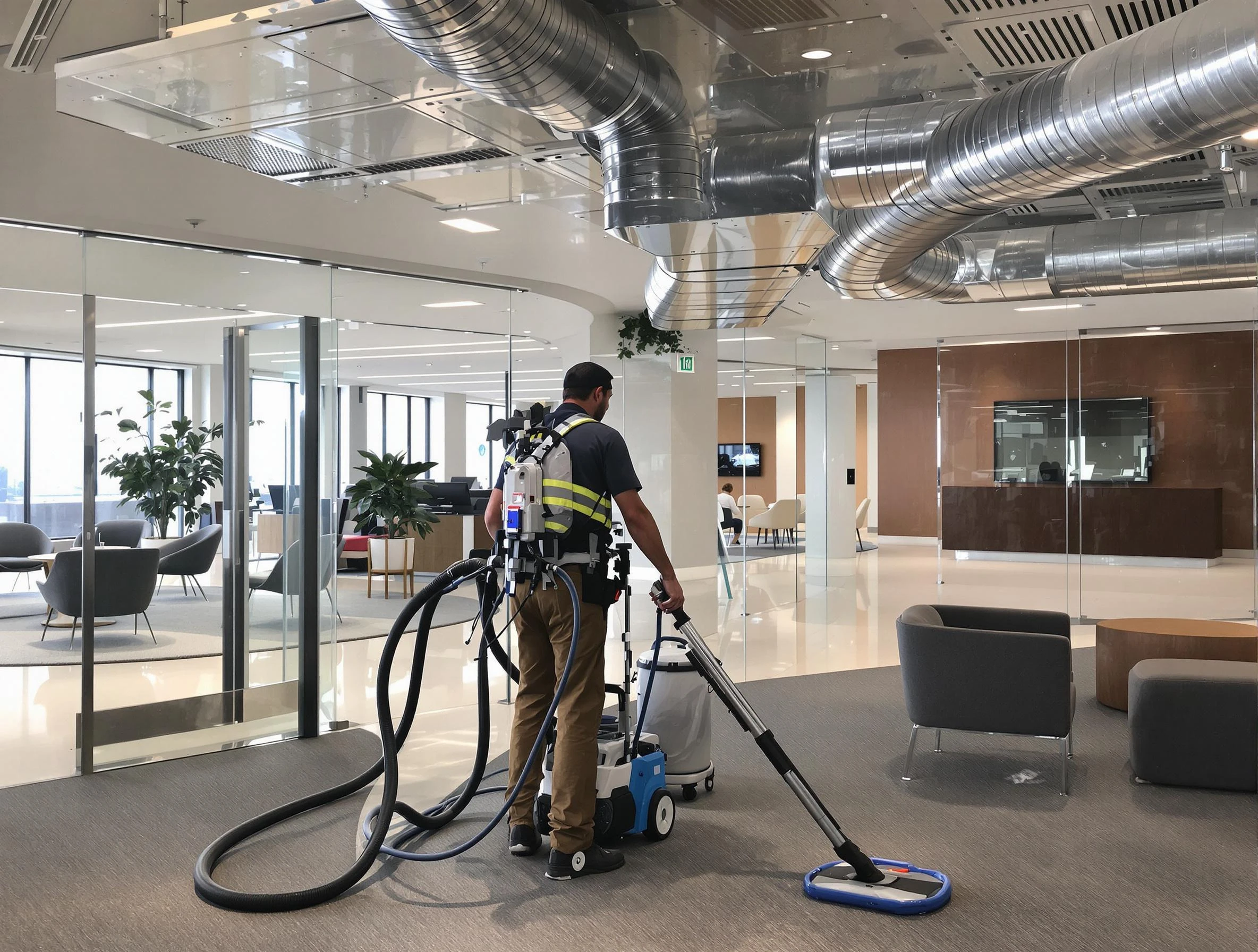Commercial duct cleaning service by Lower Burrell Air Duct Cleaning in Lower Burrell
