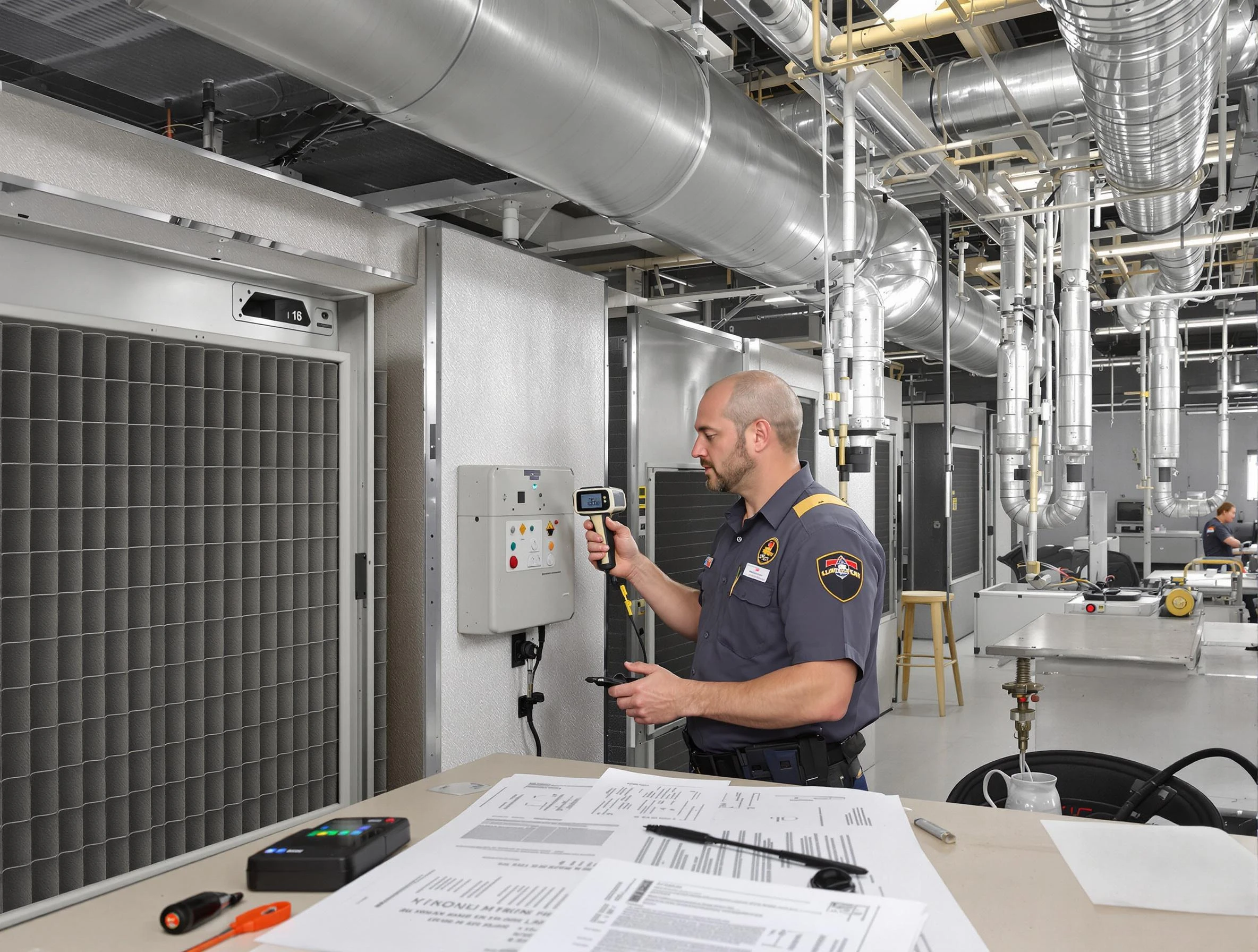 Professional filter system inspection by Lower Burrell Air Duct Cleaning in Lower Burrell